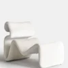 Etcetera Lounge Chair - Creme White