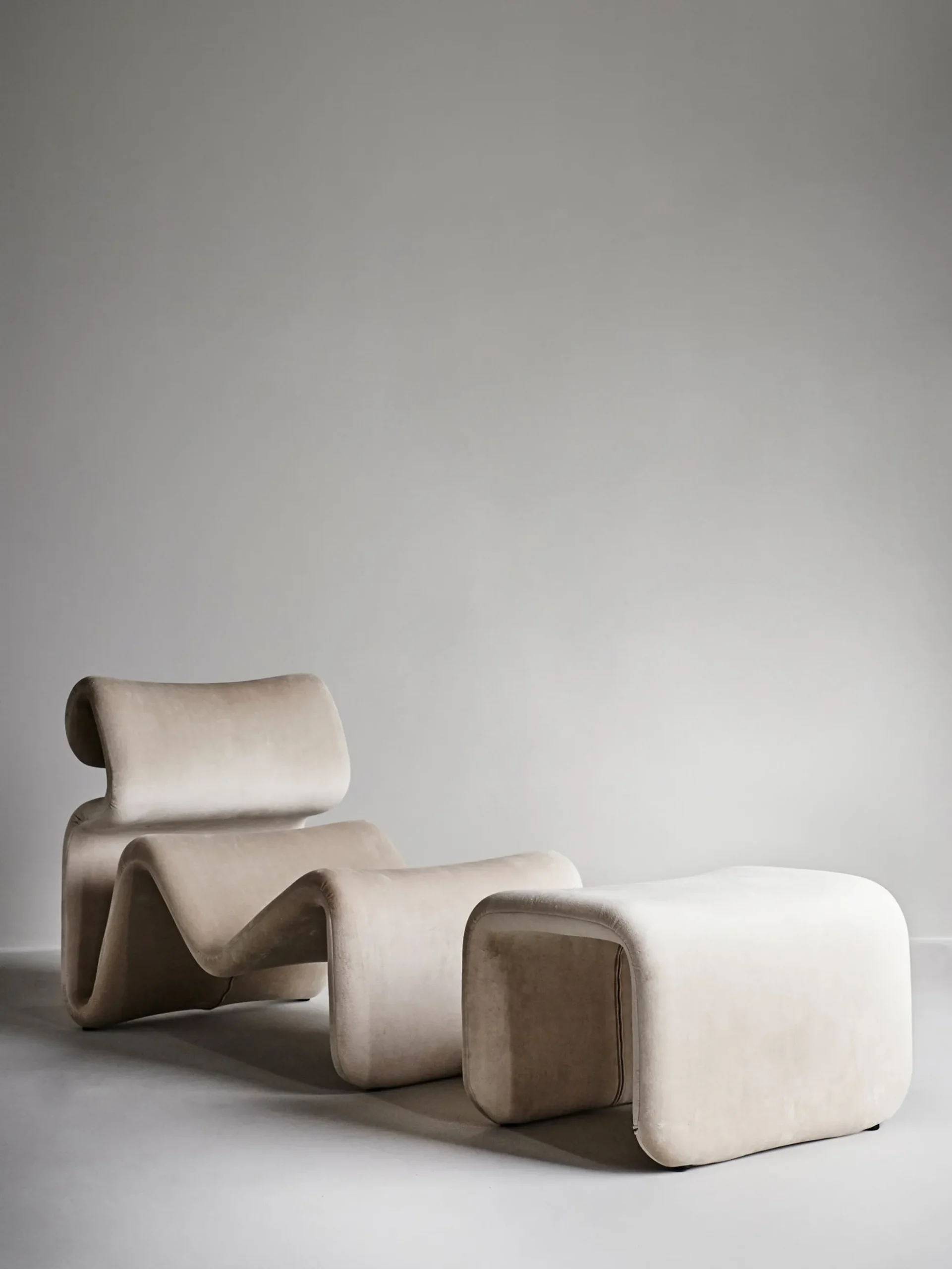 Etcetera Lounge Chair - Sand Beige