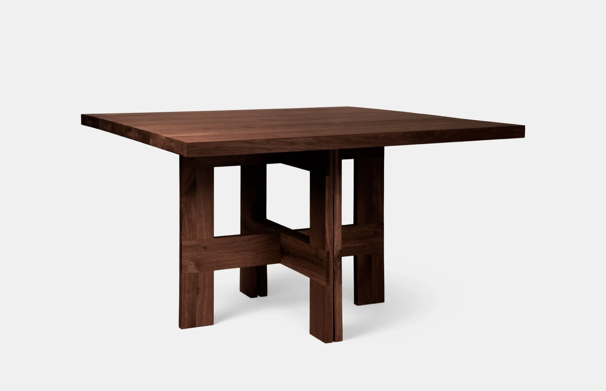 Farmhouse Trestle Table Square