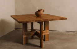 Farmhouse Trestle Table Square
