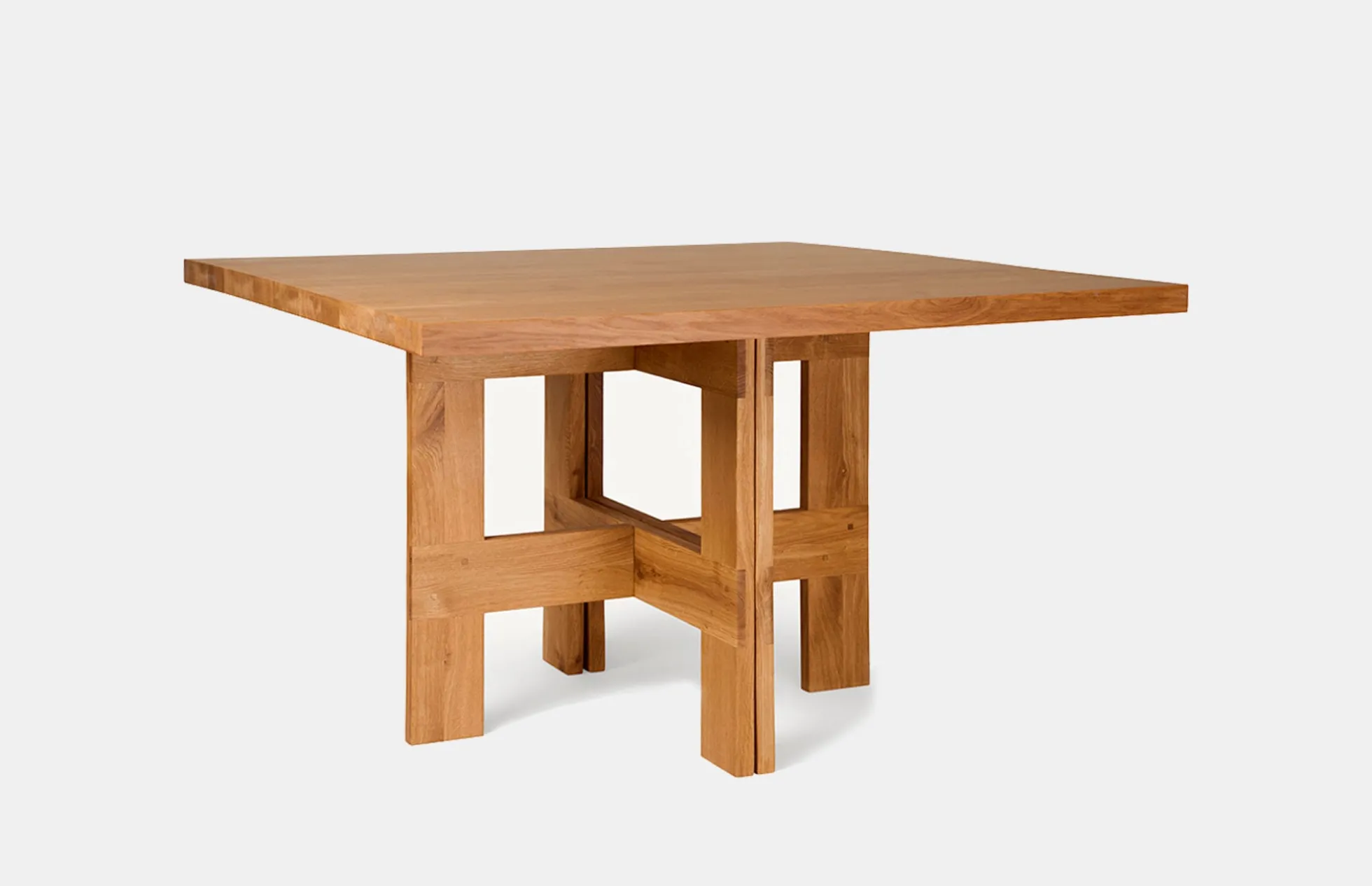 Farmhouse Trestle Table Square