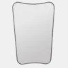 F.A Wall Mirror - Black Brass