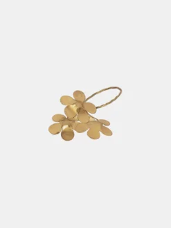 Flower Napkin Ring Dore Fleurs