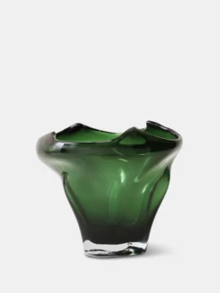 Folded Vase Emerald