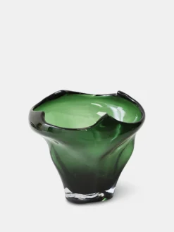 Folded Vase Emerald