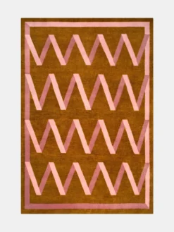 Folding Ribbon - Amber/Pink