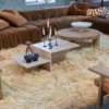 Fuzzy Shepherd Rug - Amber - 200 x 300 cm