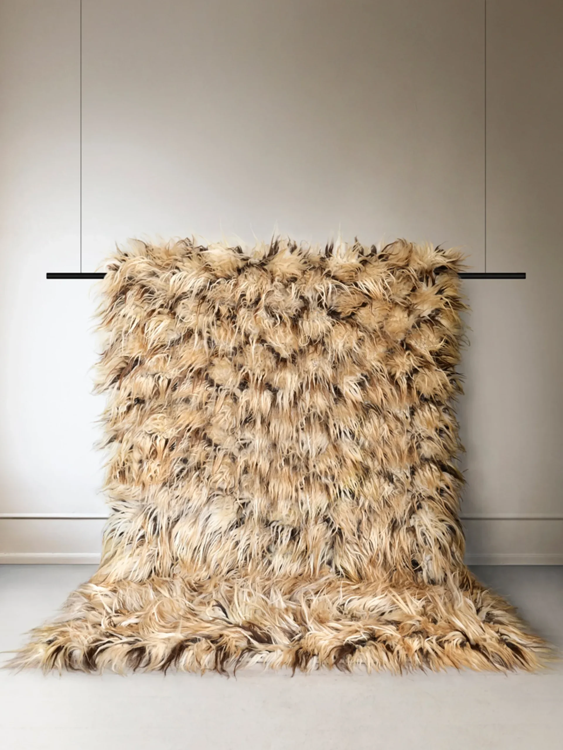 Fuzzy Shepherd Rug - Romb - 200 x 300 cm