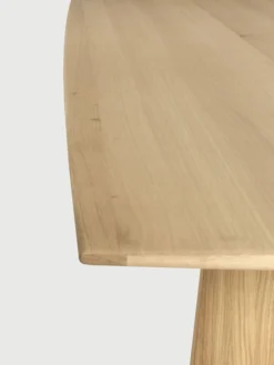 Geometric Dining Table - Oak