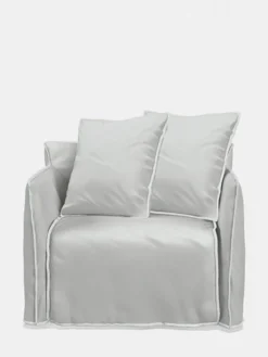 Ghost Out 09 Love Seat – Category B – Natural Lino Bianco
