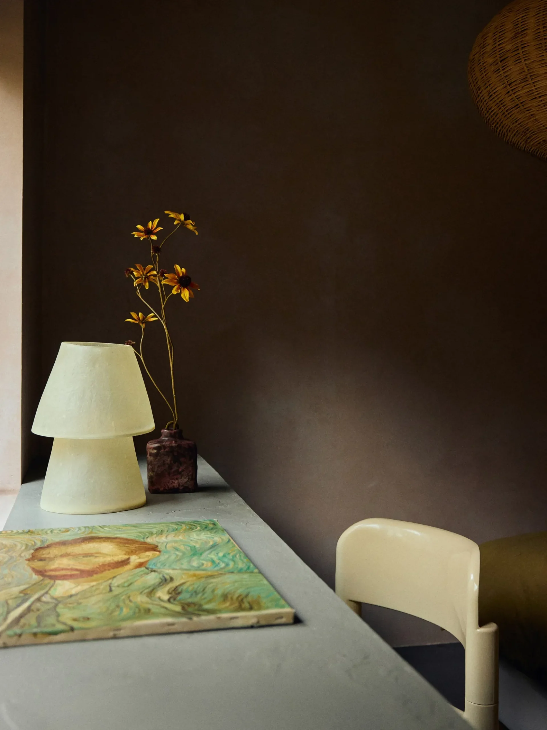 Glassfiber Table Lamp