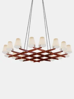 Hallstatt Chandelier - Rosewood