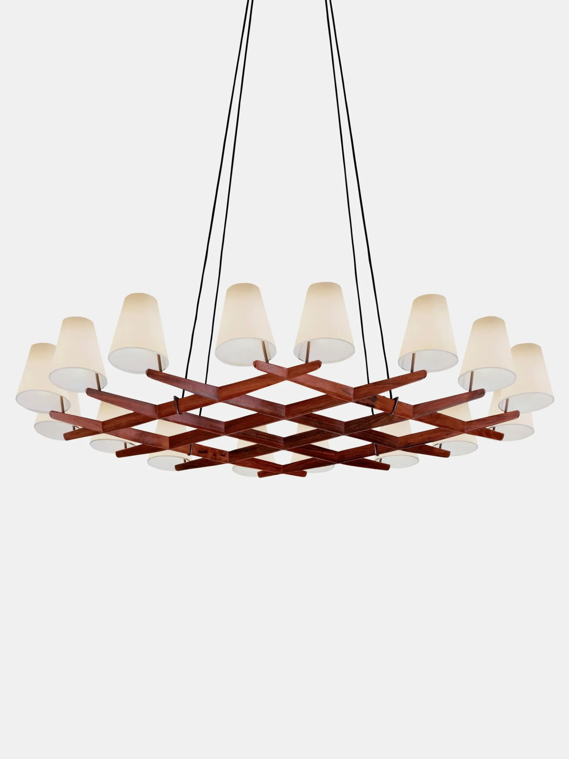 Hallstatt Chandelier - Rosewood