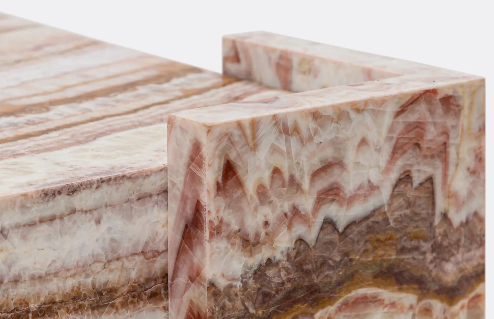 Harlow Coffee Table - Red Jade