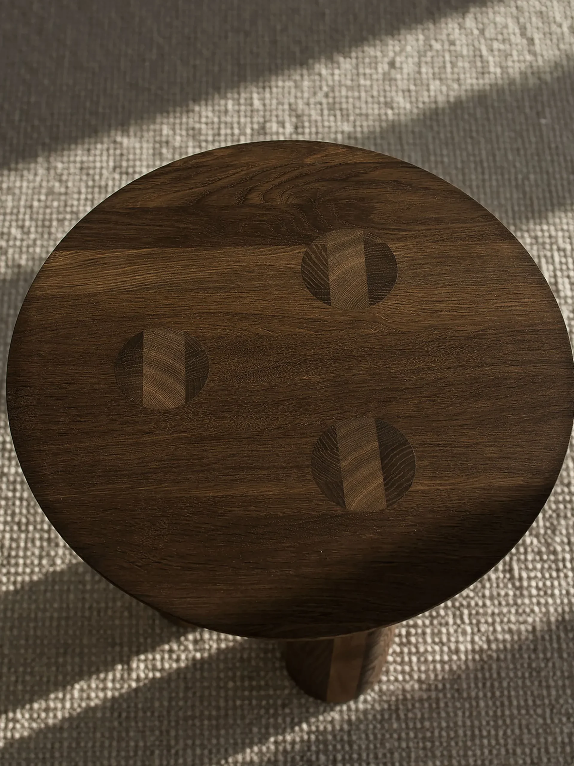 Hommage Side Table - Stained Smoked Oak