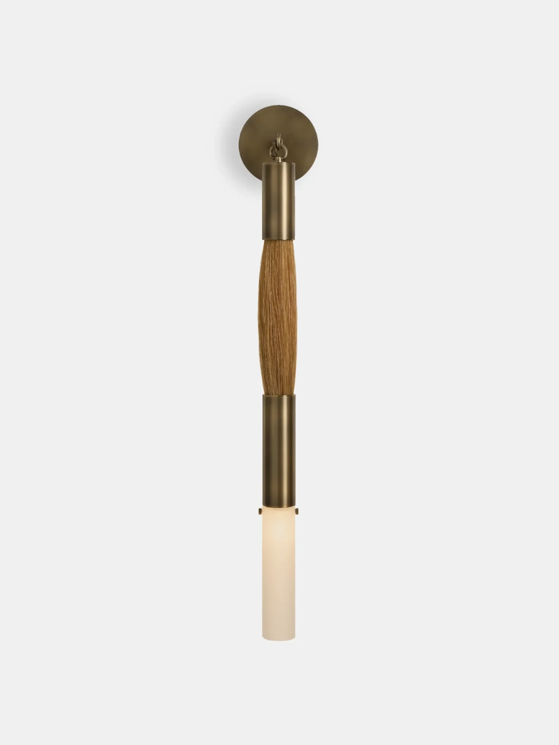 Horsehair 1 Sconce