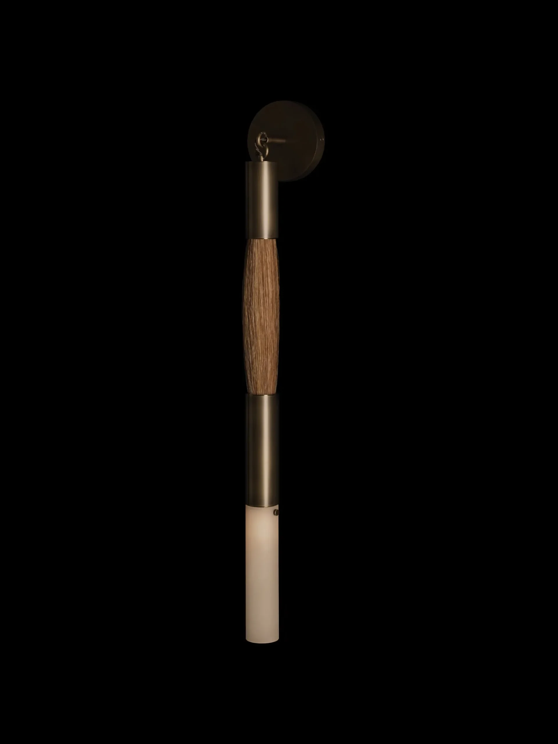 Horsehair 1 Sconce