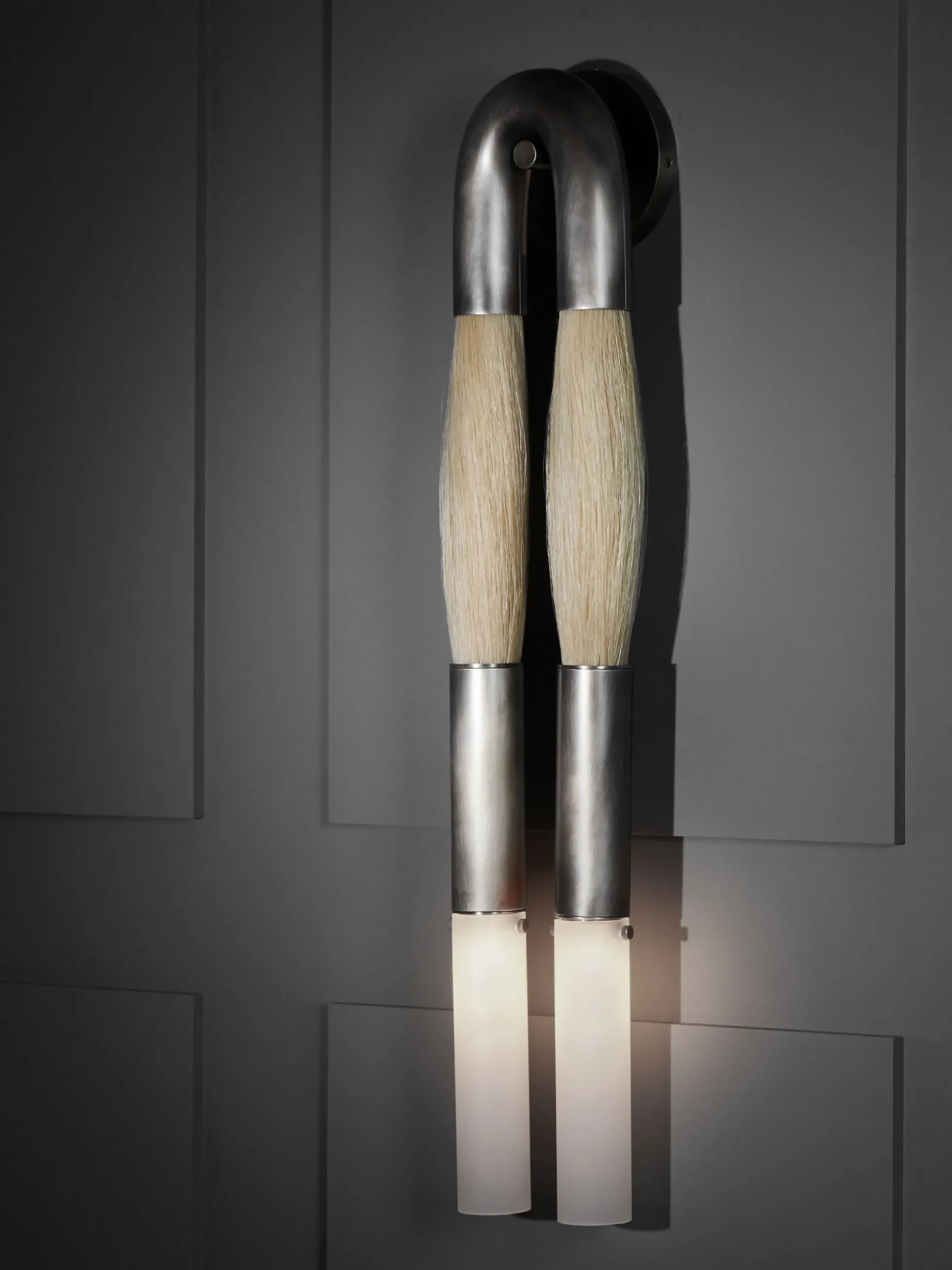 Horsehair Sconce