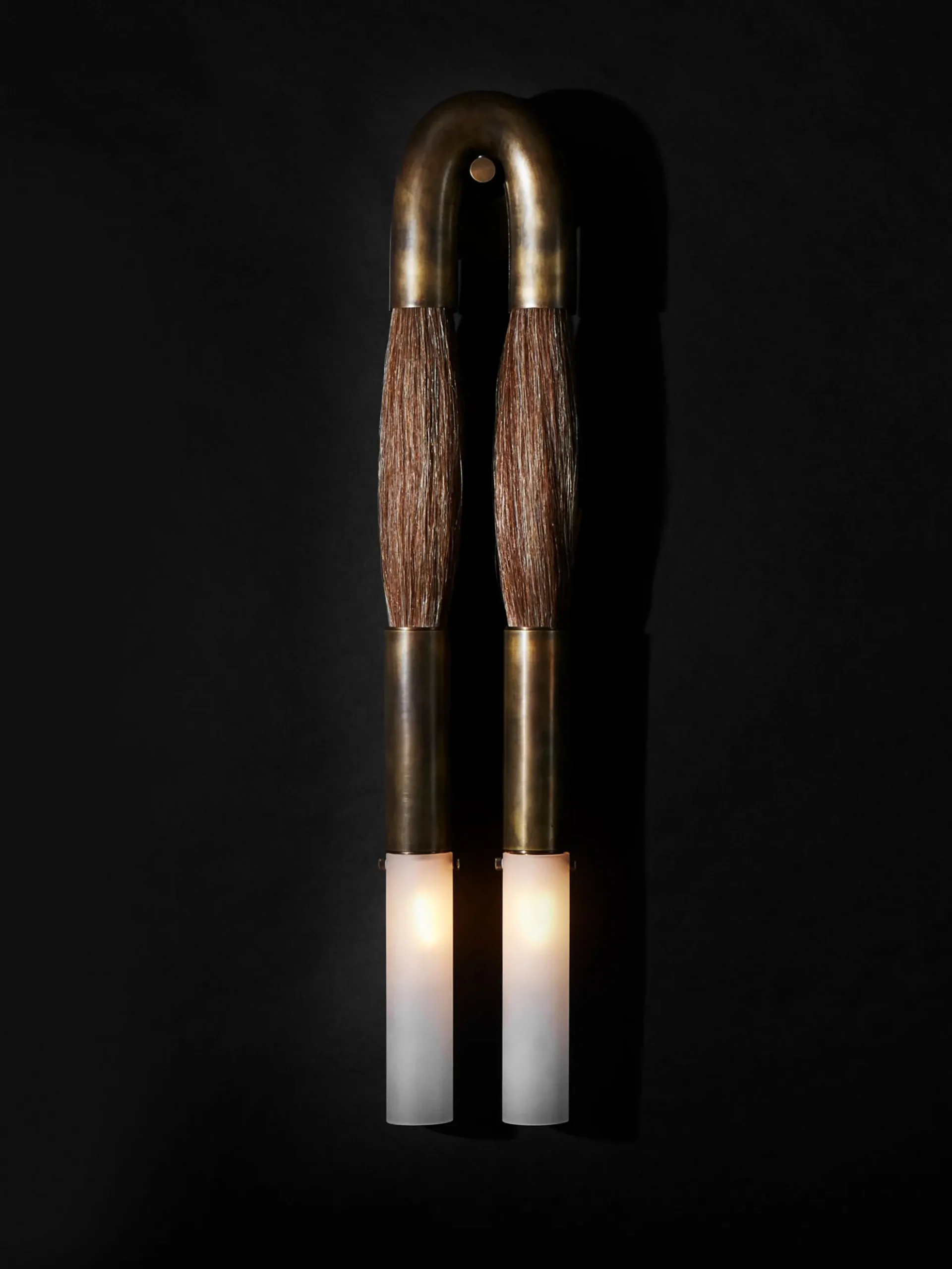Horsehair Sconce
