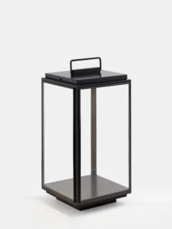 Ilford Floor Battery - Dark Bronze - Clear Glass