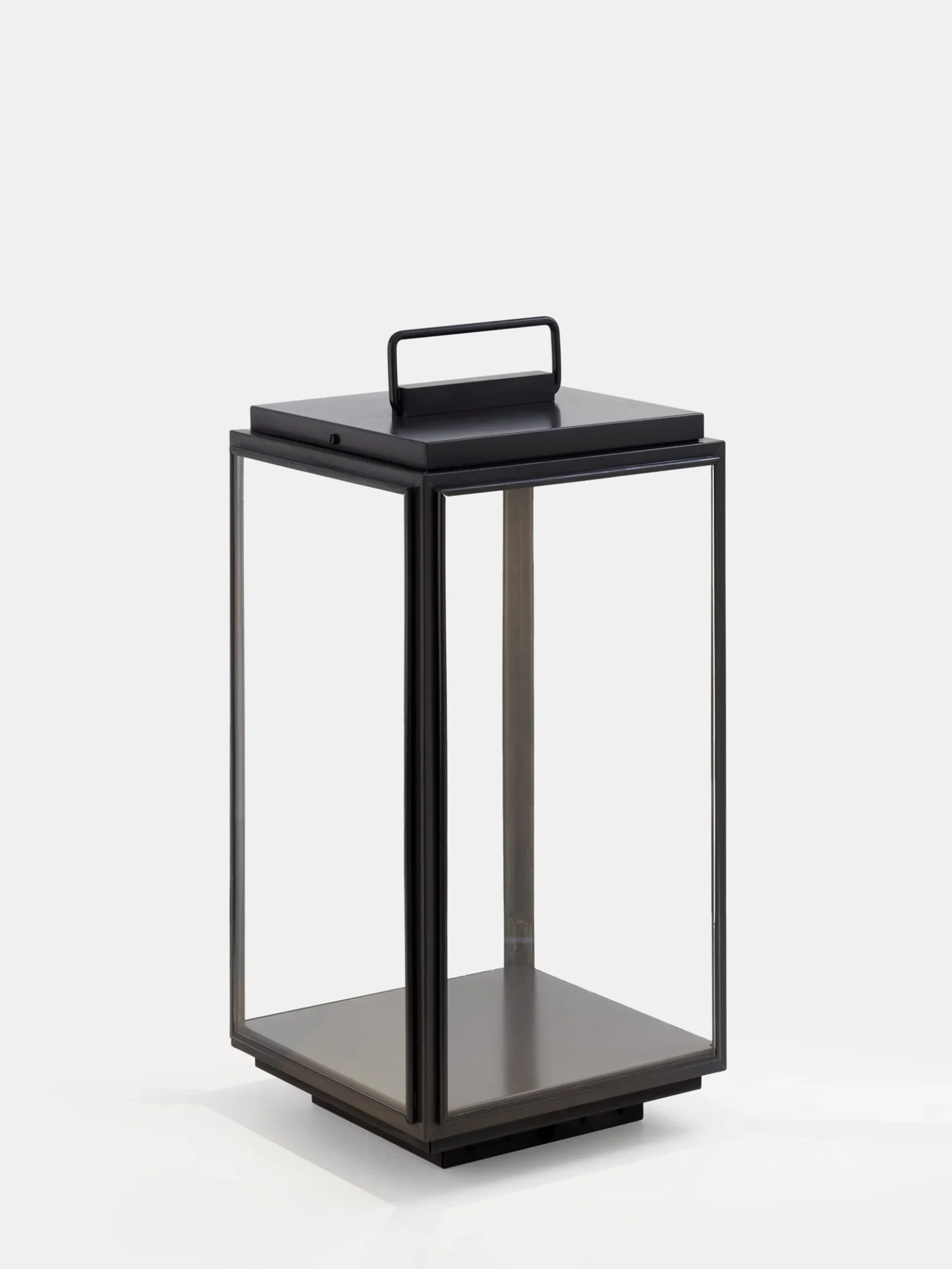 Ilford Floor Battery - Dark Bronze - Clear Glass