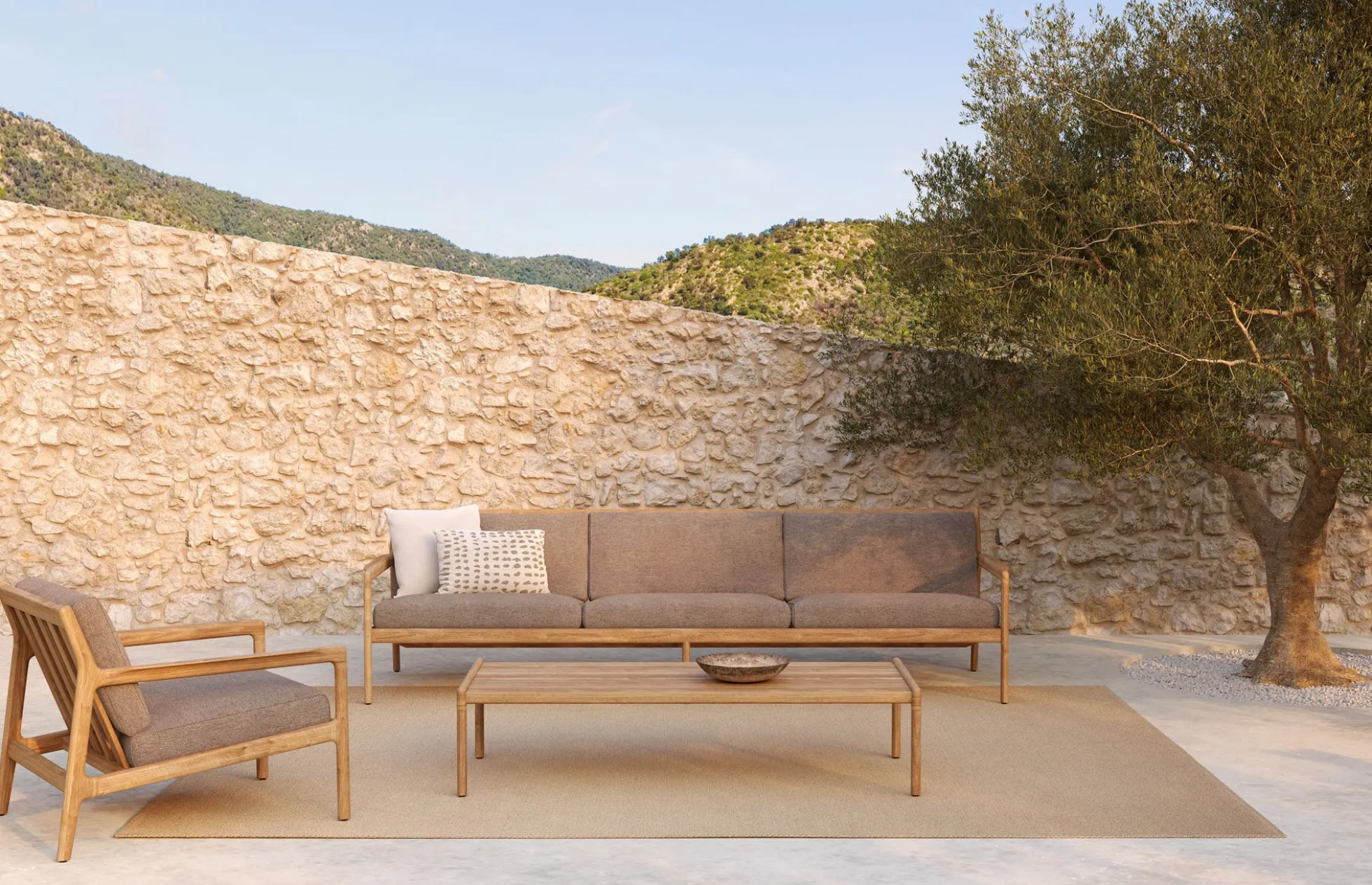 Jack Outdoor Coffee Table Rectangular