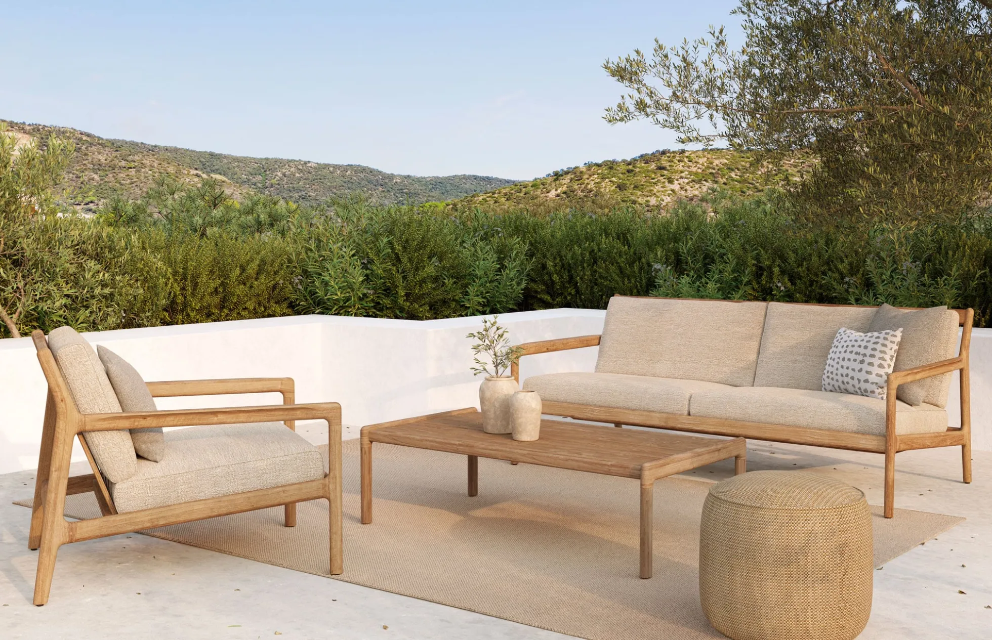 Jack Outdoor Sofa - 180 cm
