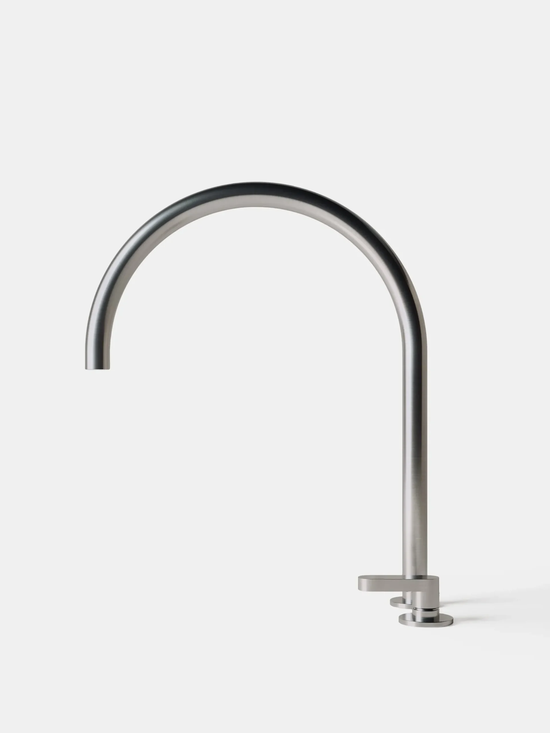 John Pawson Deck Mounted Mixer with Swivel Spout - 280