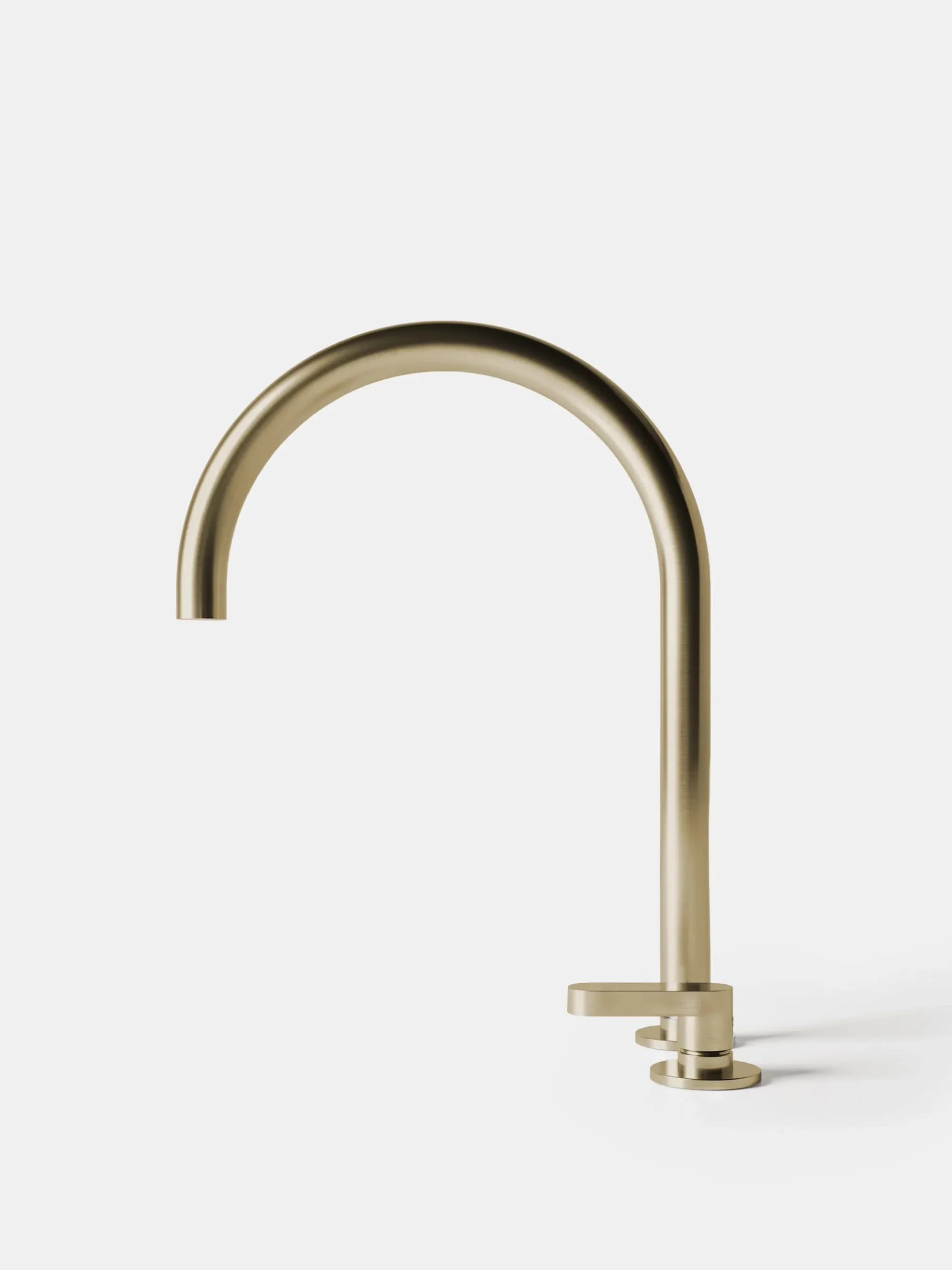 John Pawson Deck Mounted Mixer with Swivel Spout - 212