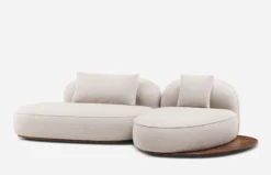 Jorge Armless Sofa by Luca Nichetto