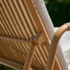 Josephine Exterior Sunbed - Natural/White