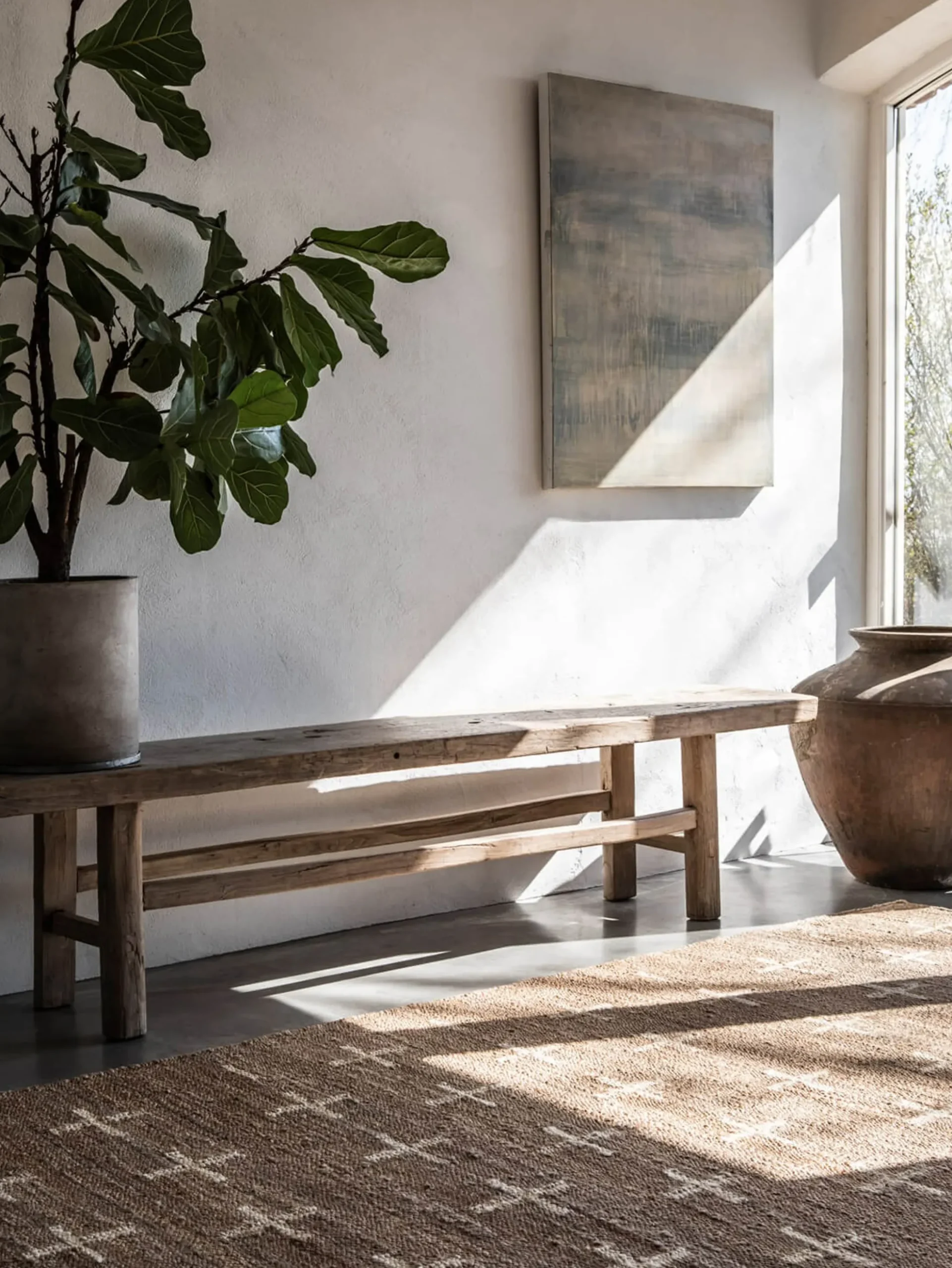 Jute Cross Rug