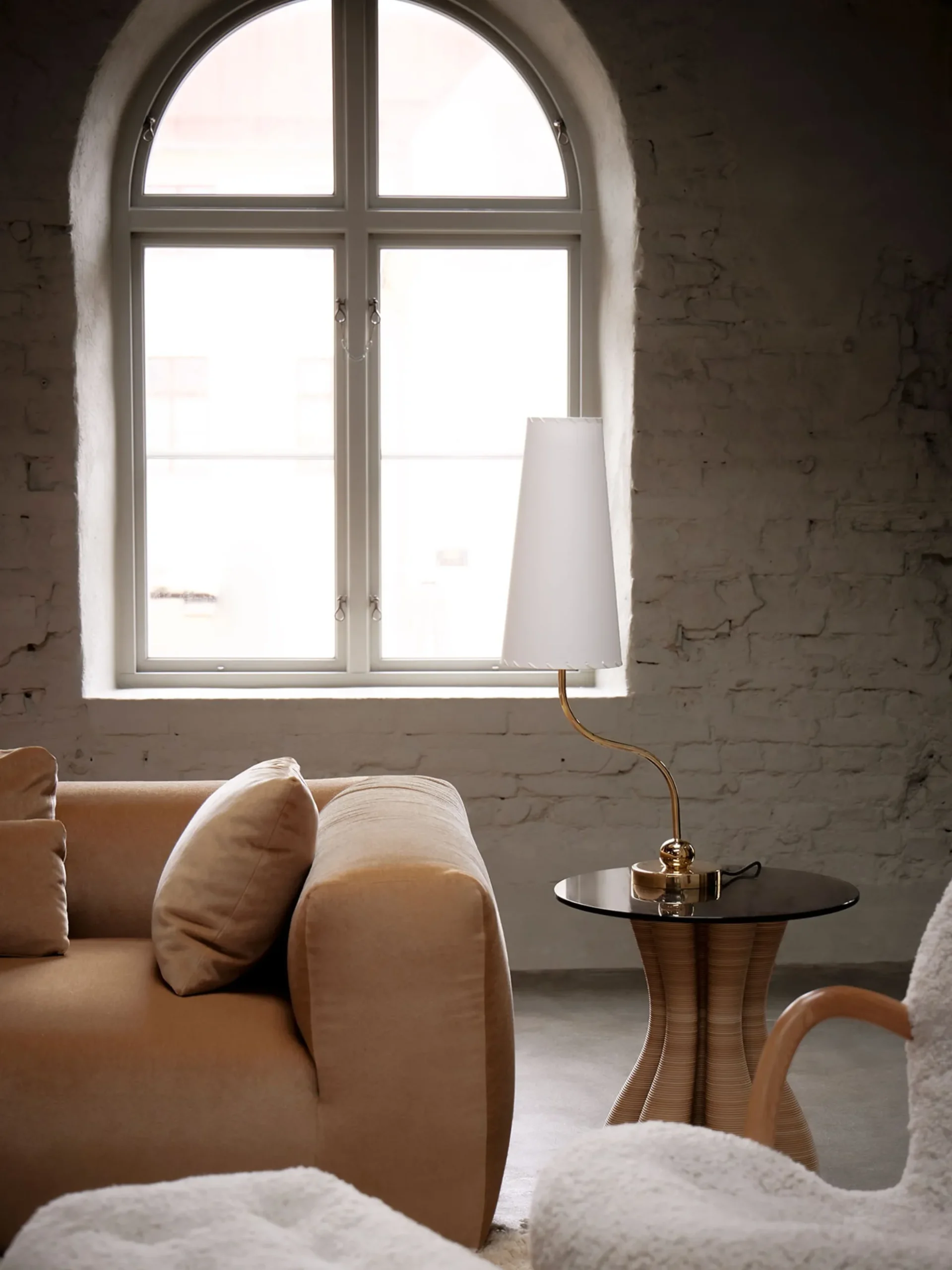 Komet Table Lamp - Polished Brass
