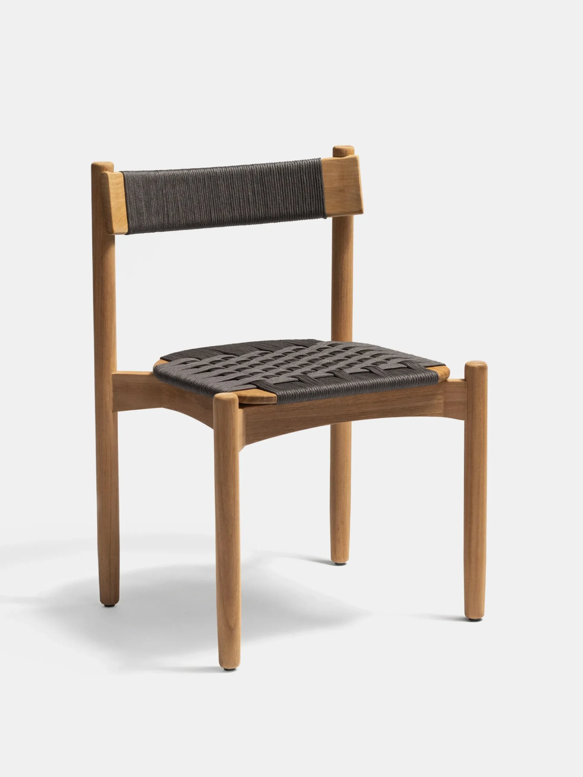 Koster Dining Chair - Teak - Dark Grey