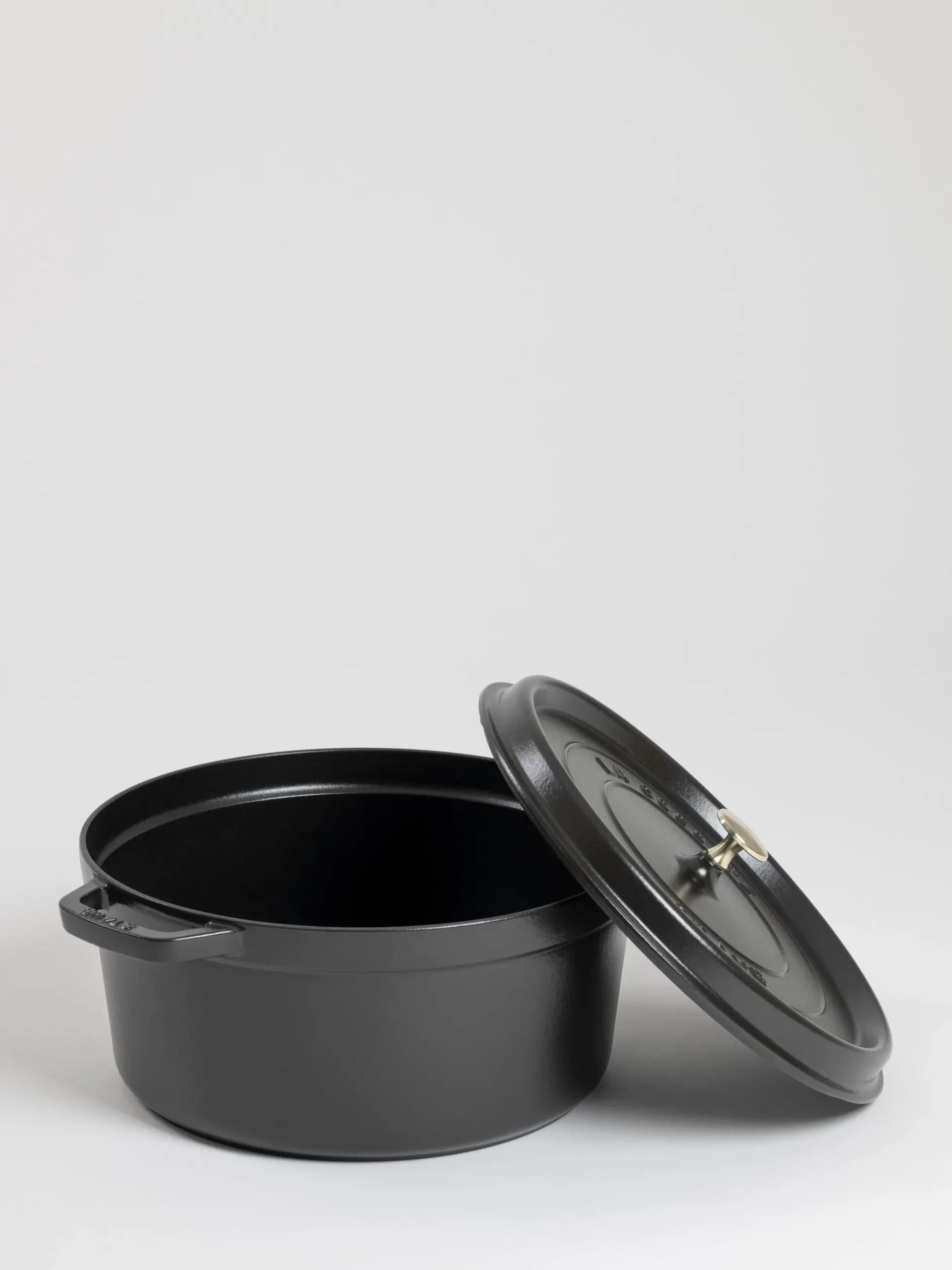 La Cocette Round Cast Iron Black - 30 cm