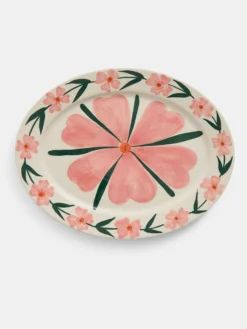 La Pittura Oval Serving Platter - Josephine