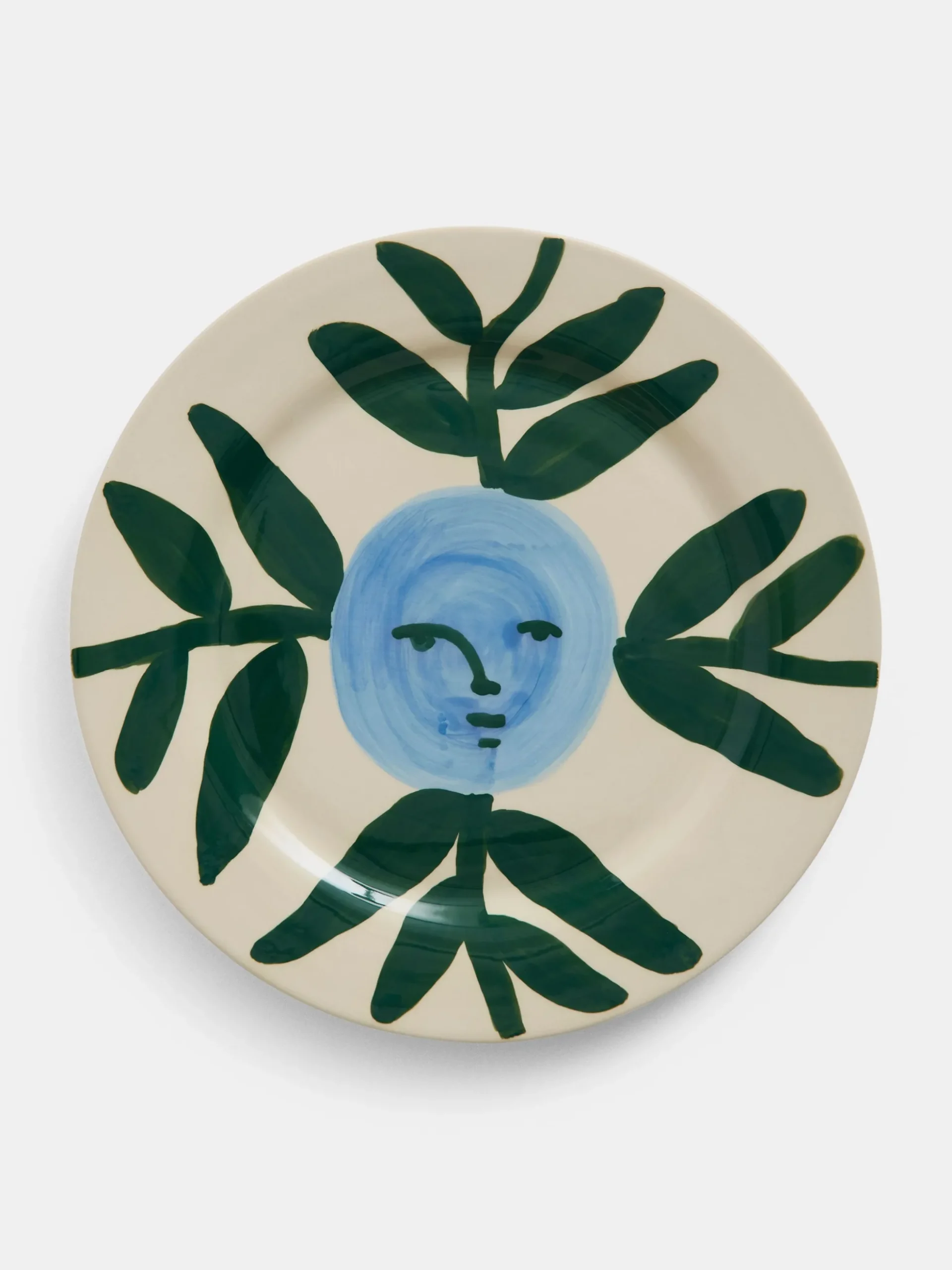 La Pittura Plate - Moon Face Wine