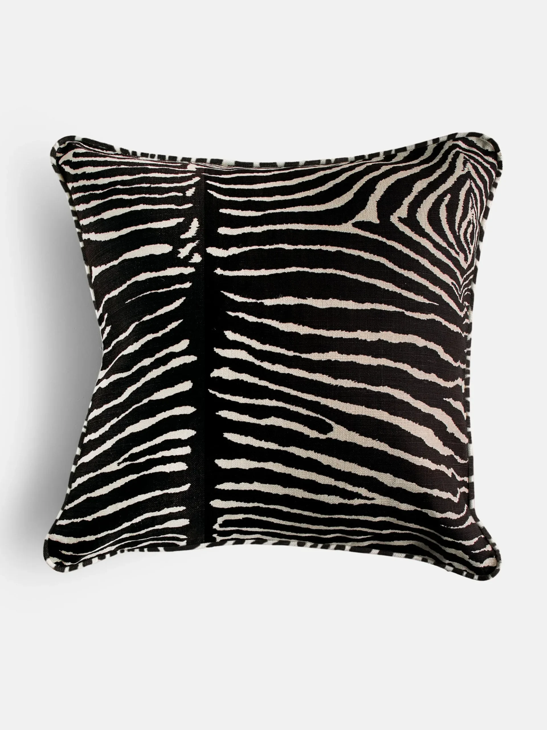 Le Zebre Brown Cushion - 55x55 cm