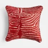 Le Zebre Red Cushion - 50x50 cm