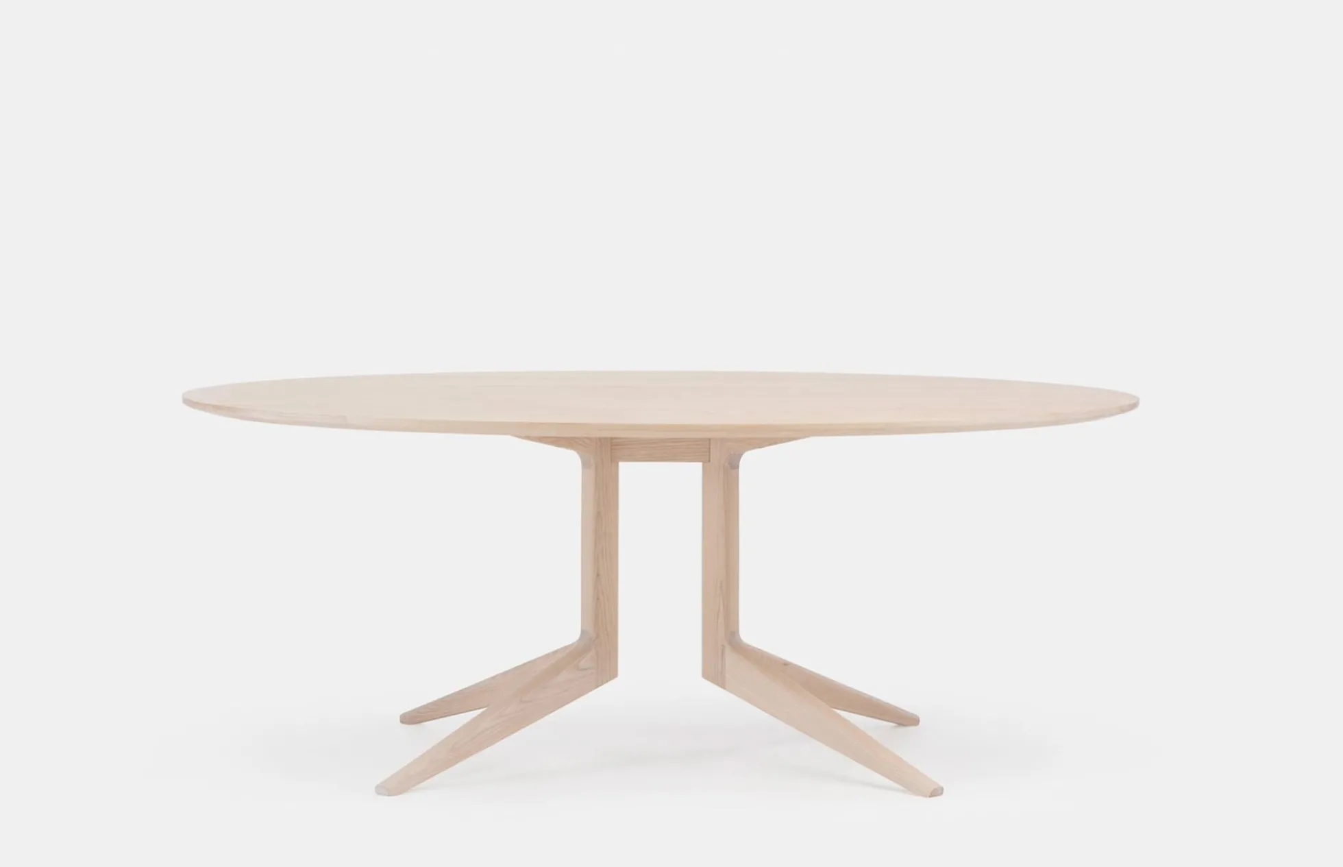 Light Oval Table