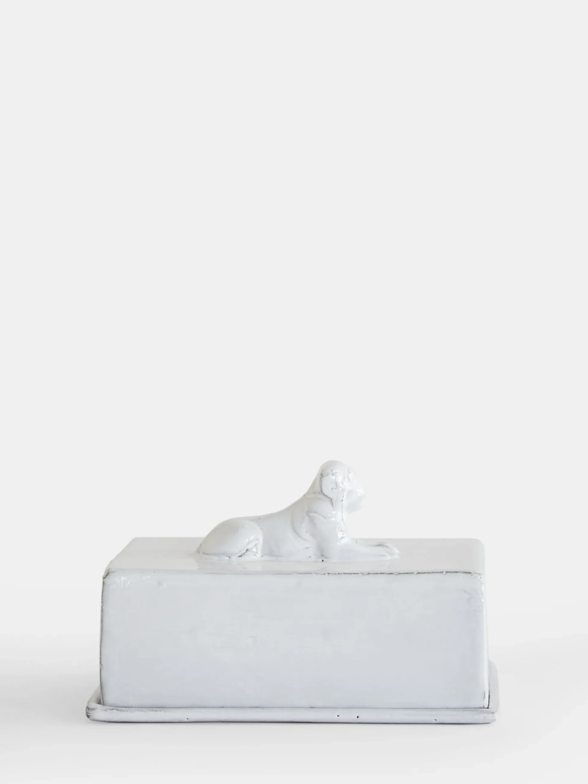 Lion Butter Dish