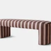 Lobby Bench Striped