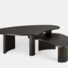 Mahogany Boomerang Coffee Table
