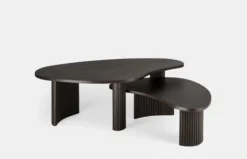 Mahogany Boomerang Coffee Table