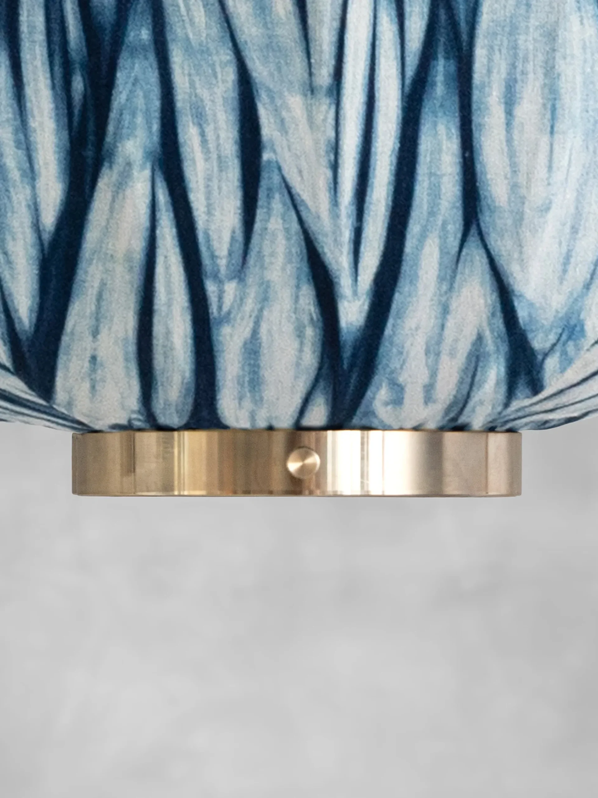 Mandarin Pendant - Plant Dyed Pattern