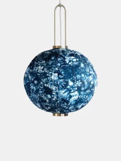 Mandarin Pendant - Plant Dyed Pattern