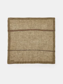 Marie Napkin - Bronze Stripe
