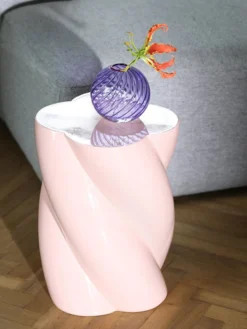 Marshmallow Side Table - Pink - Low