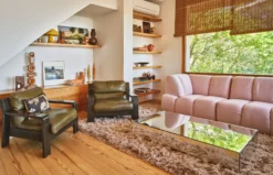 Mirror Block Coffee Table - Clear - 120 cm