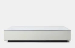 Mirror Block Coffee Table - Clear - 120 cm